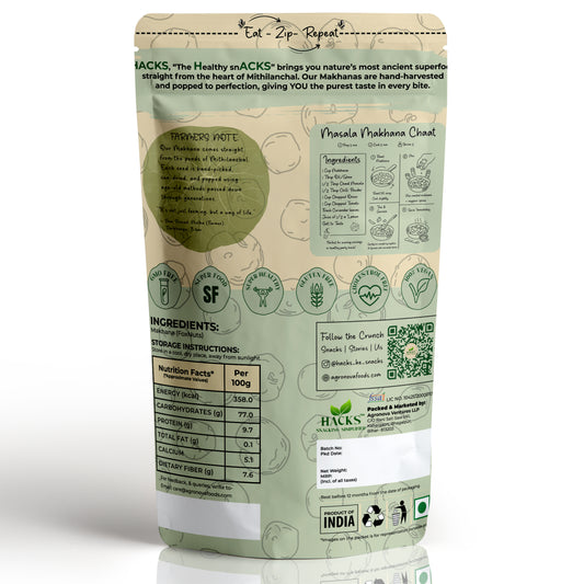 Hacks™ Jumbo Phool Makhana 100g